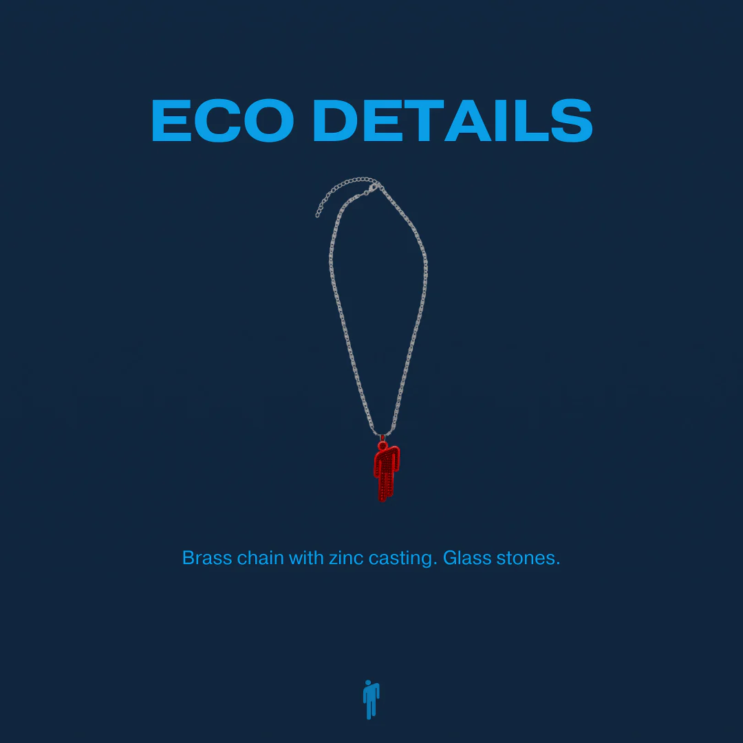 RED BLOHSH NECKLACE - Image 3