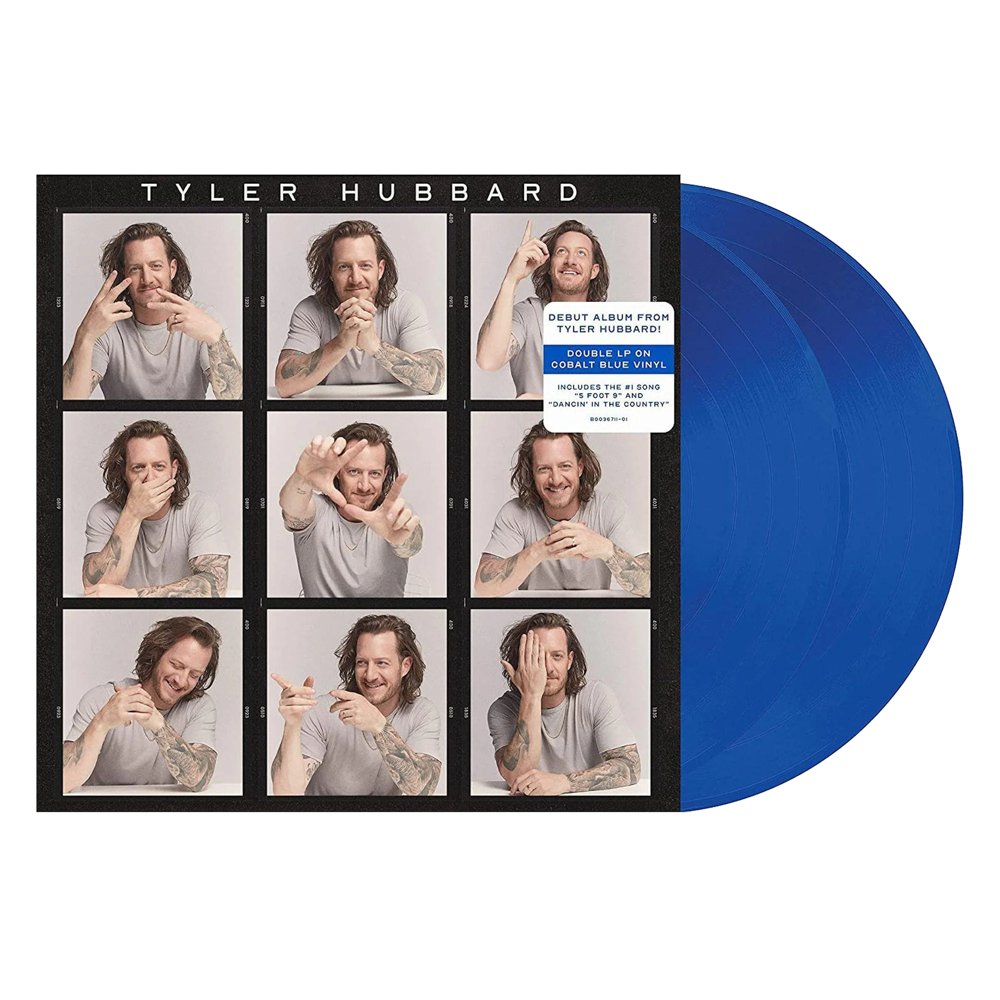 Tyler Hubbard 2LP Cobalt Blue